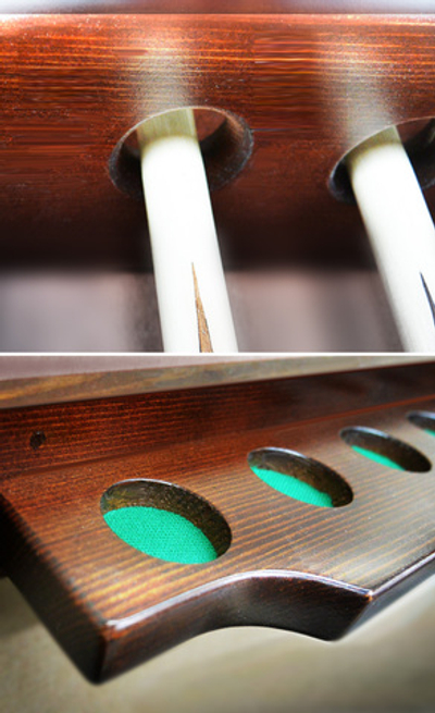 Киевница К-9-2-1сосна (на 6 киев) (№1,Сукно Euro Pro 50 ш1.98м Yellow green)