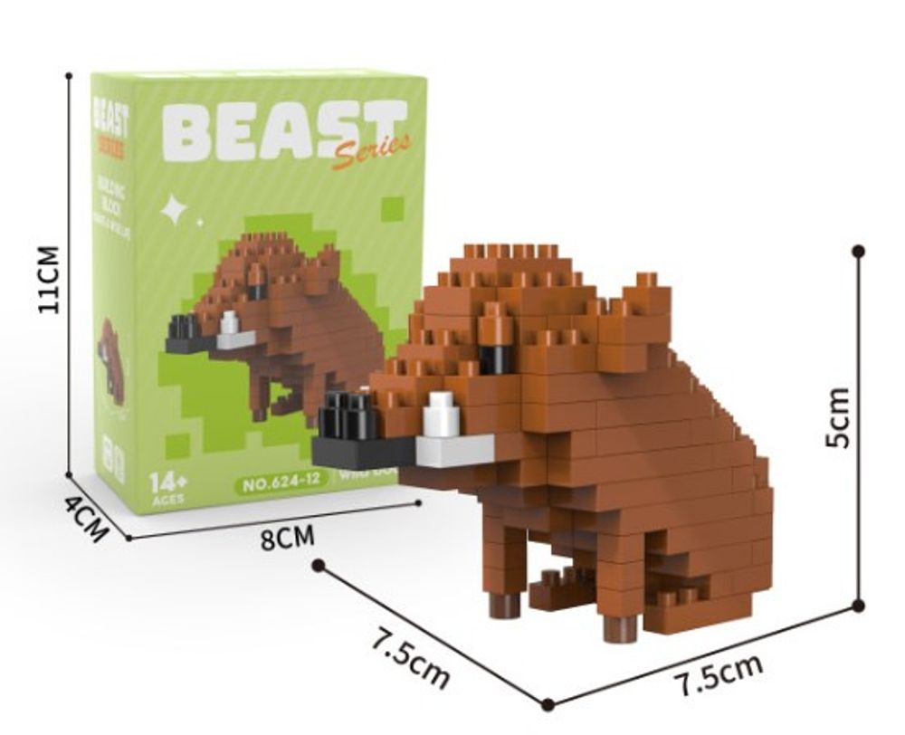 Игрушка КОНСТРУКТОР Кабан (202287749)