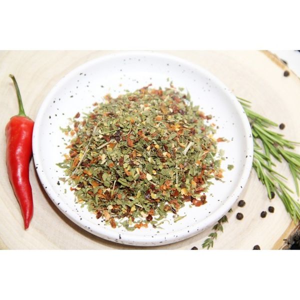 Декоративная смесь из сушеных овощей и зелени 