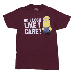 Футболка Minions Do I look like I care?