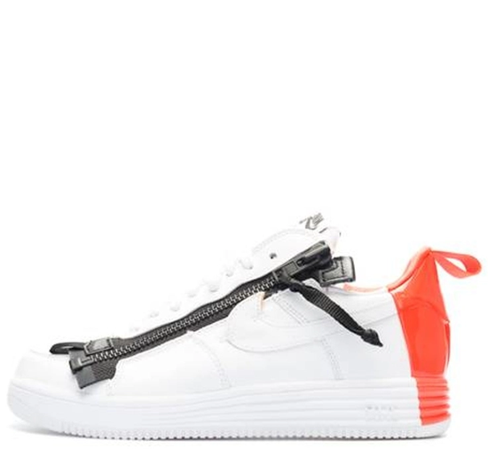 Кроссовки Nike Lunar force 1 Low Acronym Bright Crimson