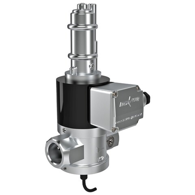 Клапан электромагнитный ВН1Т-6ПЕ, алюминий, муфт., ≈220 В, 50 Гц, У2