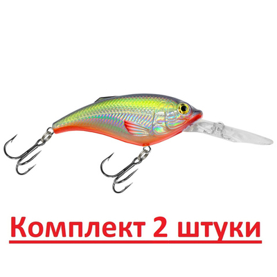 Воблер для рыбалки ТОЛСТЯК DR 66mm,