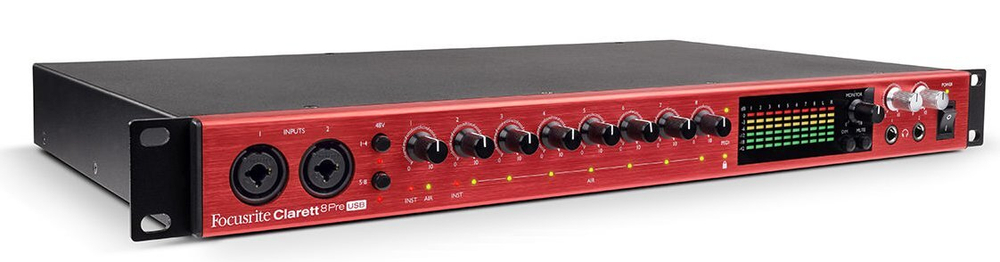 FOCUSRITE Clarett 8Pre USB интерфейс, 18 входов/20 выходов__1