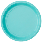 Тарелка бирюзовая 23 см 6 шт