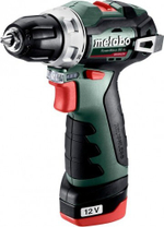 Дрель-шуруповерт аккумуляторная METABO PowerMaxx BS BL 2x2.0 Ач бесщеточная 601721500