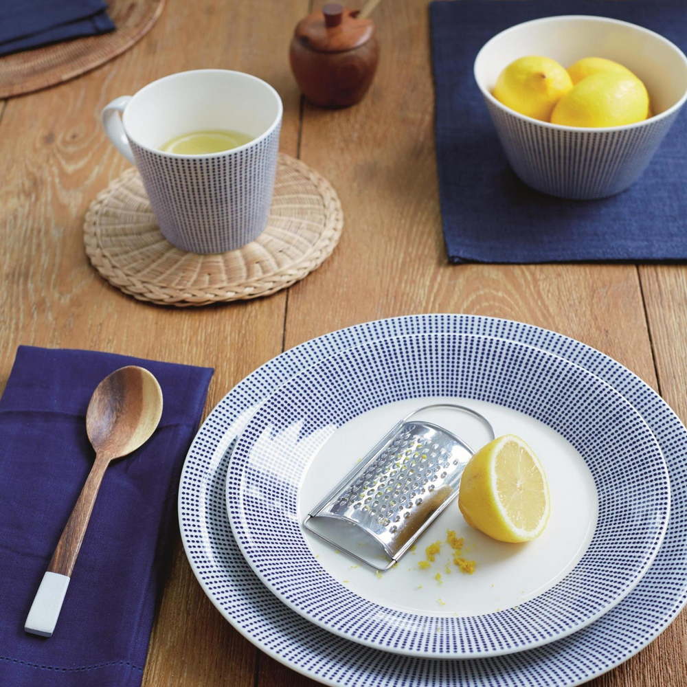 Royal Doulton - Тарелка Pacific обеденная 28см с горошком / артикул   40009456  / GTIN 701587222075
