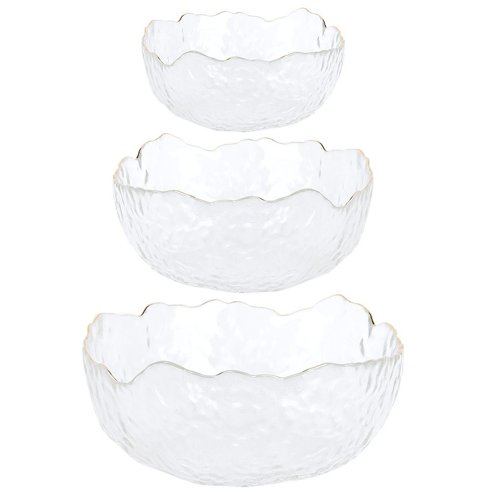 Салатник, набор 3шт. " " (белый) d=12,5/15,5/19 см (транспортная упаковка)