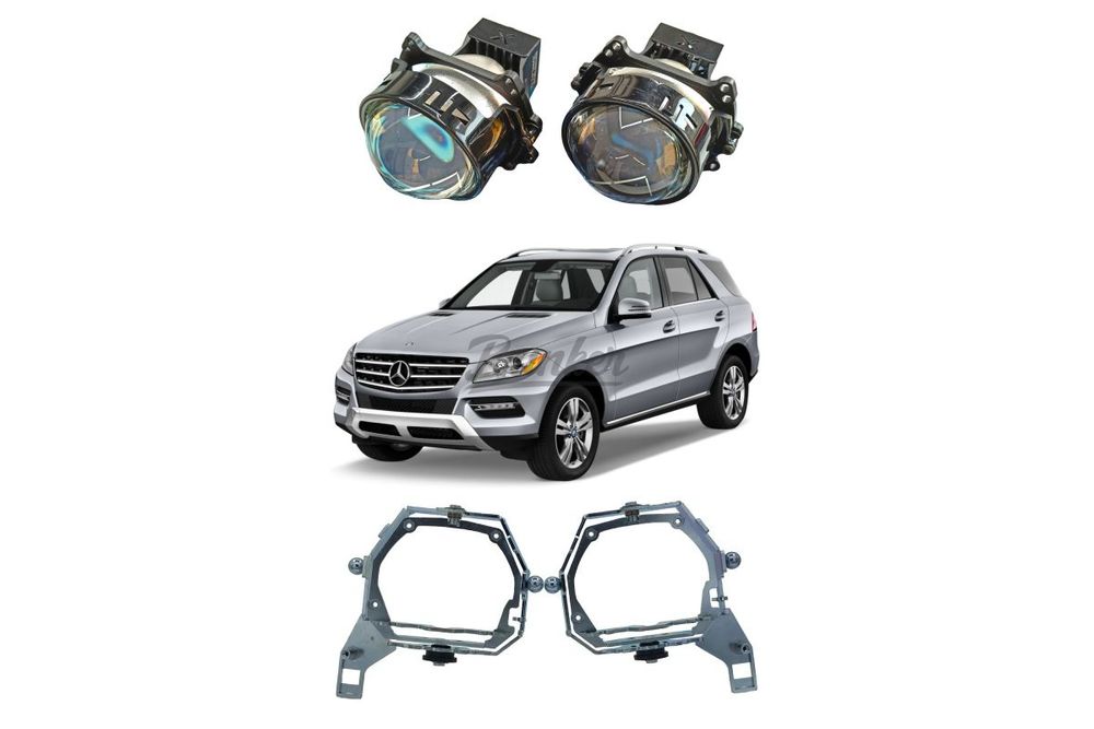 Комплект для замены штатных линз Bosch Intellect Mercedes ML W166 2011-2015
