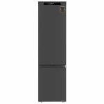 Встраиваемый двухкамерный холодильник Weissgauff WRKI 2000 Total NoFrost Inverter Premium Ecofresh Inox (q)