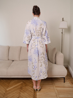 Платье кимоно с поясом