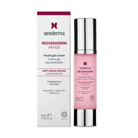 Крем-гель омолаживающий для лица RESVERADERM ANTIOX