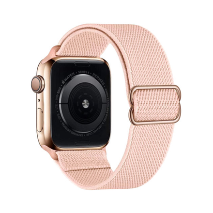 Эластичный ремешок Apple Watch, 38/40/41, S/M, M/L, пудра