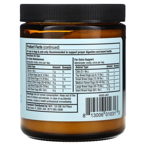 Dr. Mercola, Bark & Whiskers™, полноценный пробиотик, для кошек и собак, 90 г (3,17 унции)