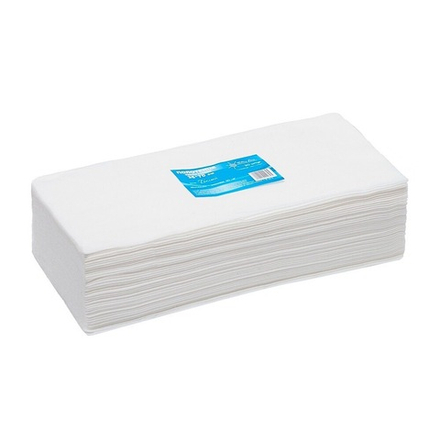 Полотенце малое Вайт Лайн белое пачка 35*70 50шт/уп