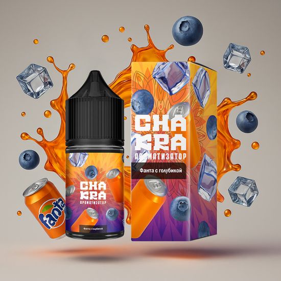 Ароматизатор Chakra Фанта с Голубикой