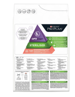Purina Pro Plan Kitten Sterilised Сухой корм для стерилизованных котят с лососем, 400 г