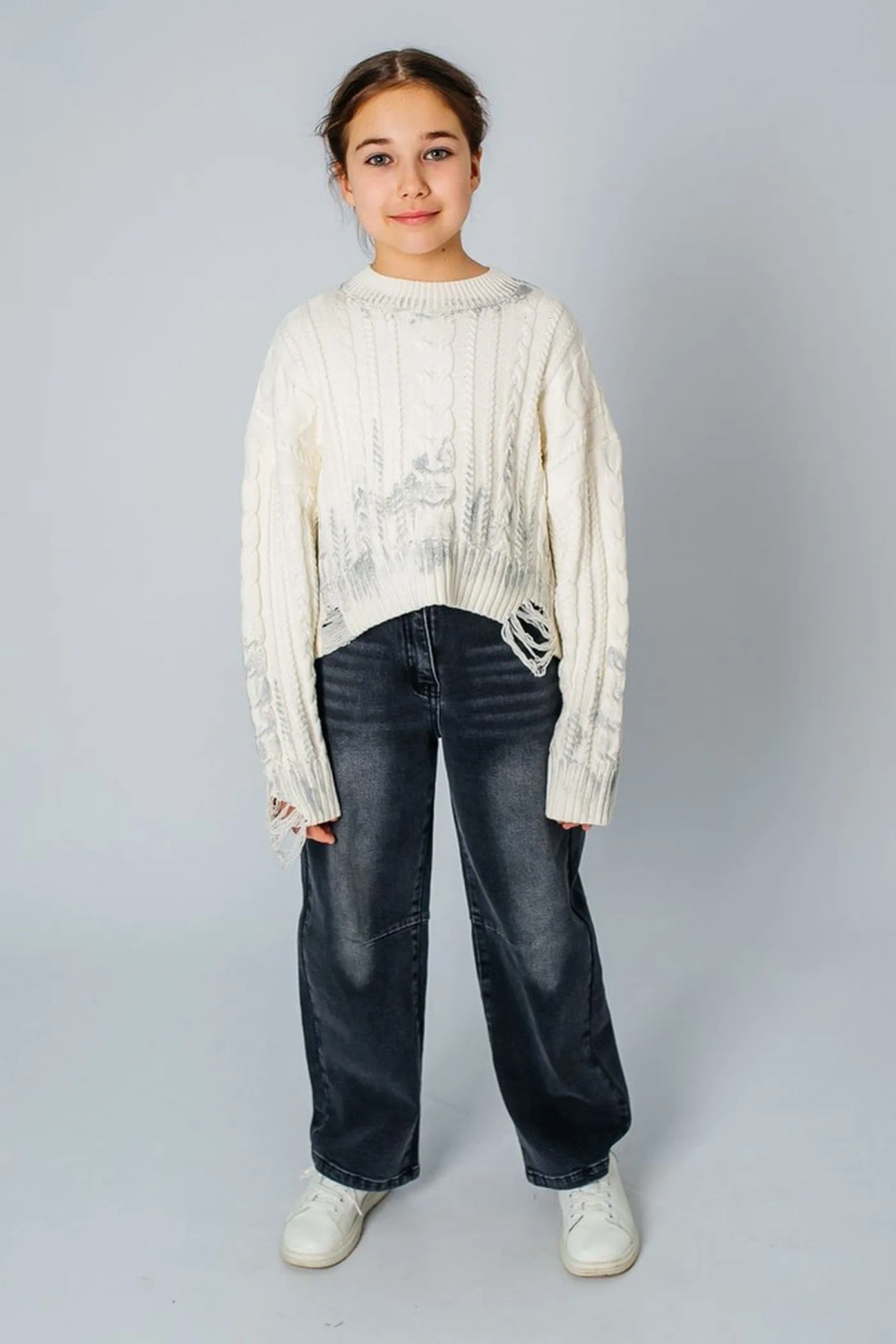 Джемпер с напылением