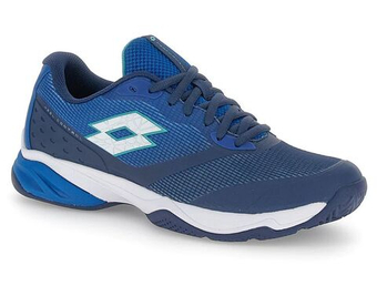 Мужские кроссовки теннисные Lotto Mirage 400 ALR - ocean blue/all white/mykonos blue