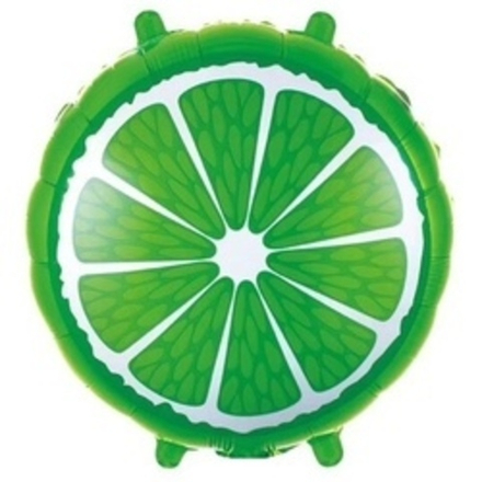 Шар (18"/46 см) Круг, Лайм, Зеленый 1 шт.