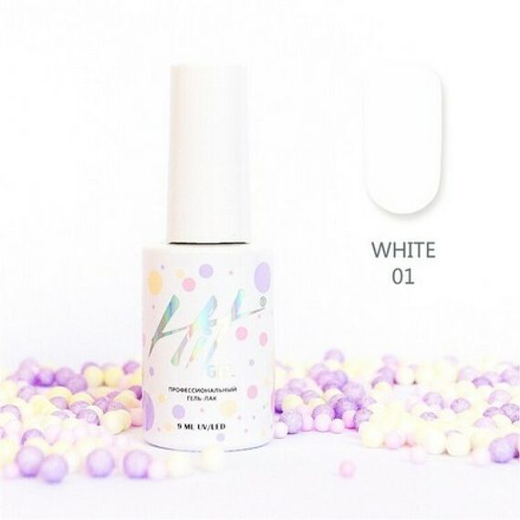 HIT Gel, Гель-лак White №01