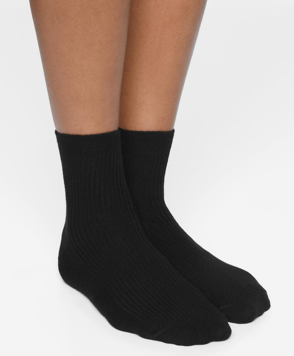 Oysho 5 пар носков из смесового хлопка, черный