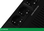 Источник бесперебойного питания Smartwatt Safe Pro 800 черный (3703020270003)