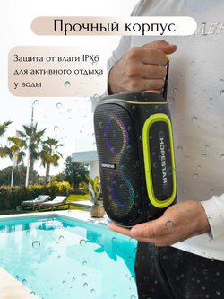 Портативная колонка Hopestar Party 210mini, 30Вт,черный