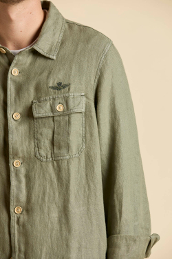 Рубашка изо льна