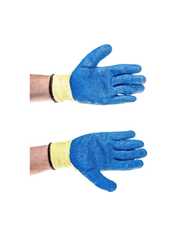 Перчатки Gigant х/б с рельефным латексным покрытием, 200 пар GHG-06-2