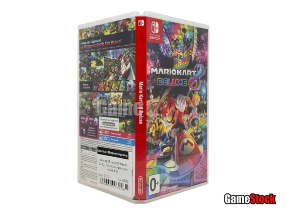 Mario Kart 8 Deluxe (Nintendo Switch, Полностью на русском языке, Б/У)