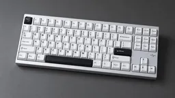 Wobkey Crush 80 Reboot Pro Silver - AI фото на сером фоне N1