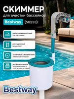 Скиммер (фильтр поверхностный) для очистки бассейнов Bestway (58233)