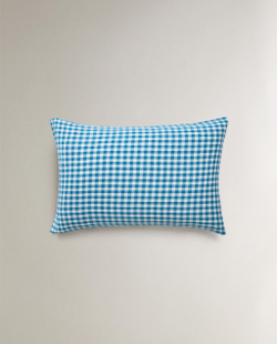 Наволочка Zara Home, хлопок 100%, в клетку, 1660/091