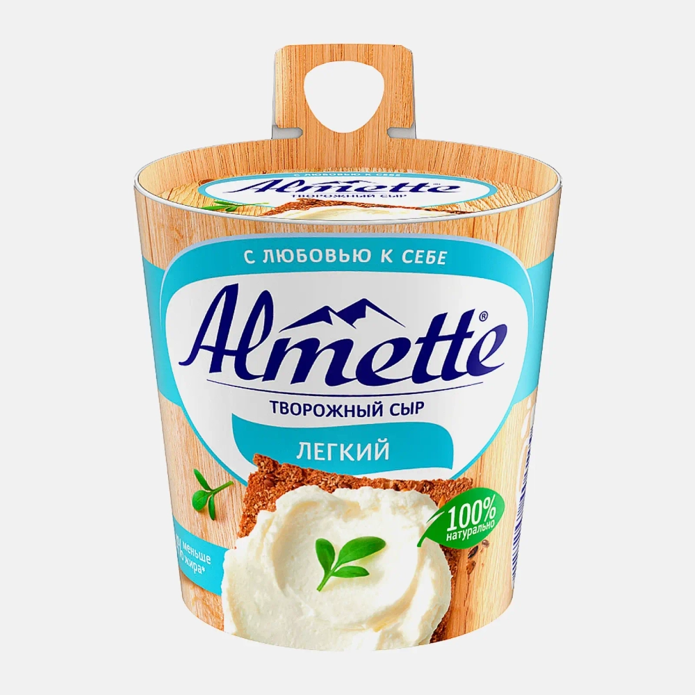 Сыр творожный Almette Лёгкий 53% 150г