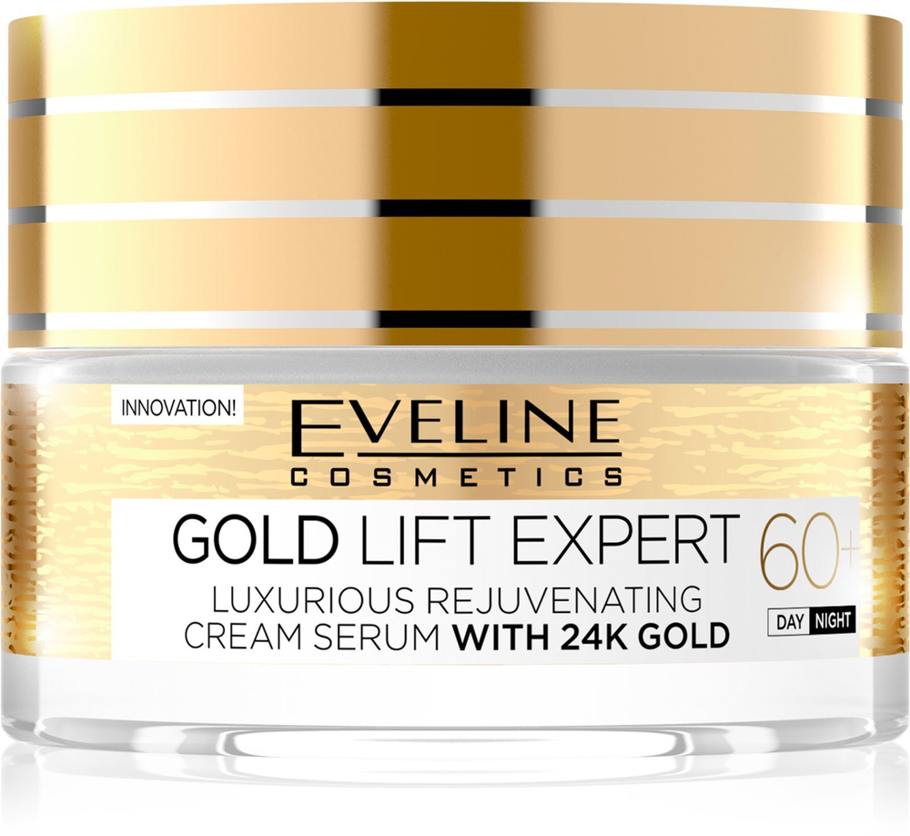 Eveline Cosmetics Gold Lift Expert - дневной и ночной крем 60+ с омолаживающим эффектом /   50  ml  / GTIN 5901761941951