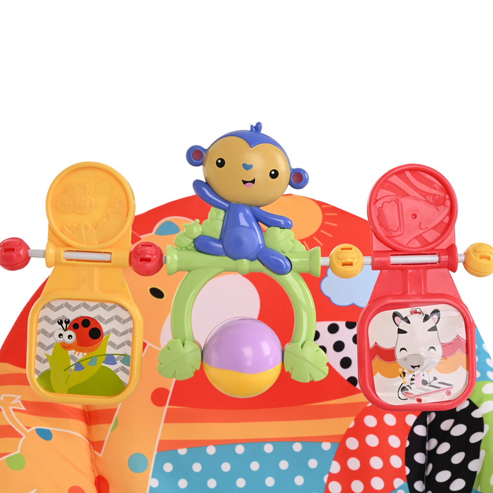 PITUSO Шезлонг Allegro Обезьянка (вибр.,звук),1 полож.спинки 52*61*64 см