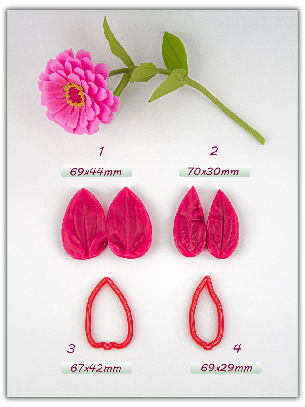 Комплект для лепки цинний