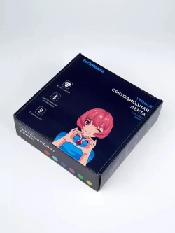 Светодиодная лента, 20м, с пультом, 12В, 150 LED, IP20, 30 LED/м, RGB