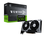 Видеокарта MSI GeForce RTX 5060 8G VENTUS 2X OC, 8G GDDR7 128bit 1xHDMI 3xDP G5060-8V2C