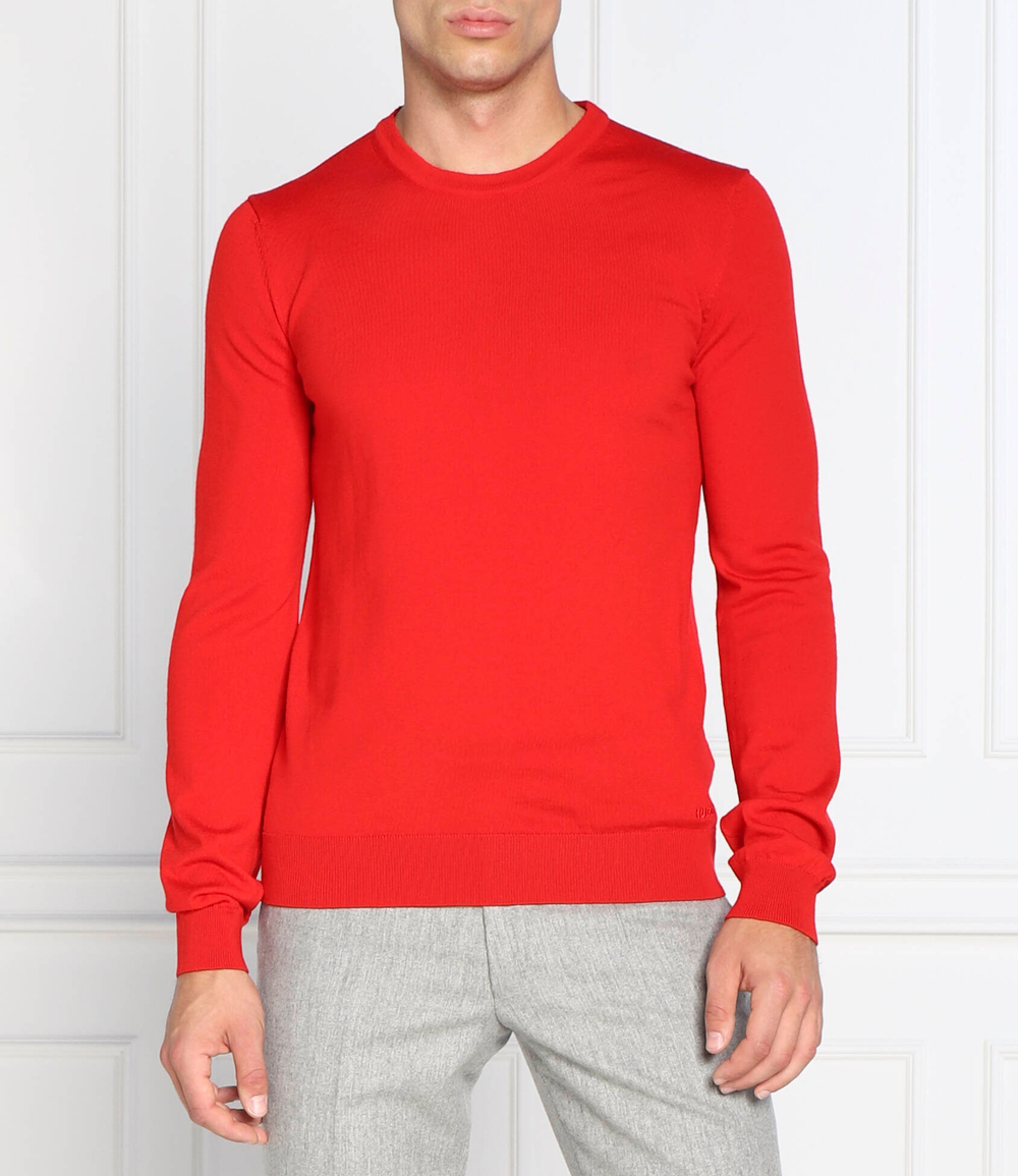 Хлопковый свитер san cedric-m1 HUGO - красный(50476832)