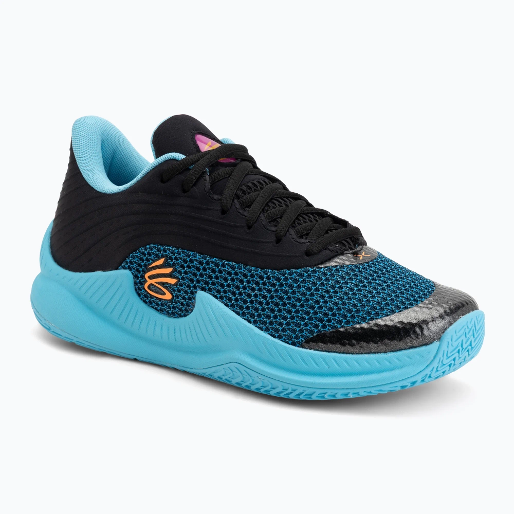 Баскетбольные Кроссовки Under Armour Curry Splash 26 black/blue blur/blaze orange