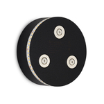 Светодиодное магнитное основание,  7Вт,  200Лм,  3000К,  недиммируемый,  D99, 5*W34мм,  черный