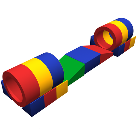Мягкий спортивный модуль «Змейка»