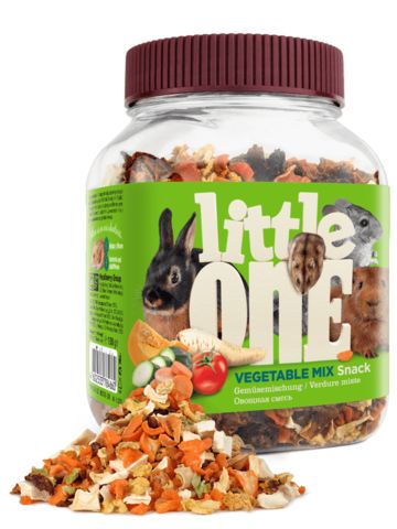 Little One Лакомство для грызунов Овощная смесь 150г