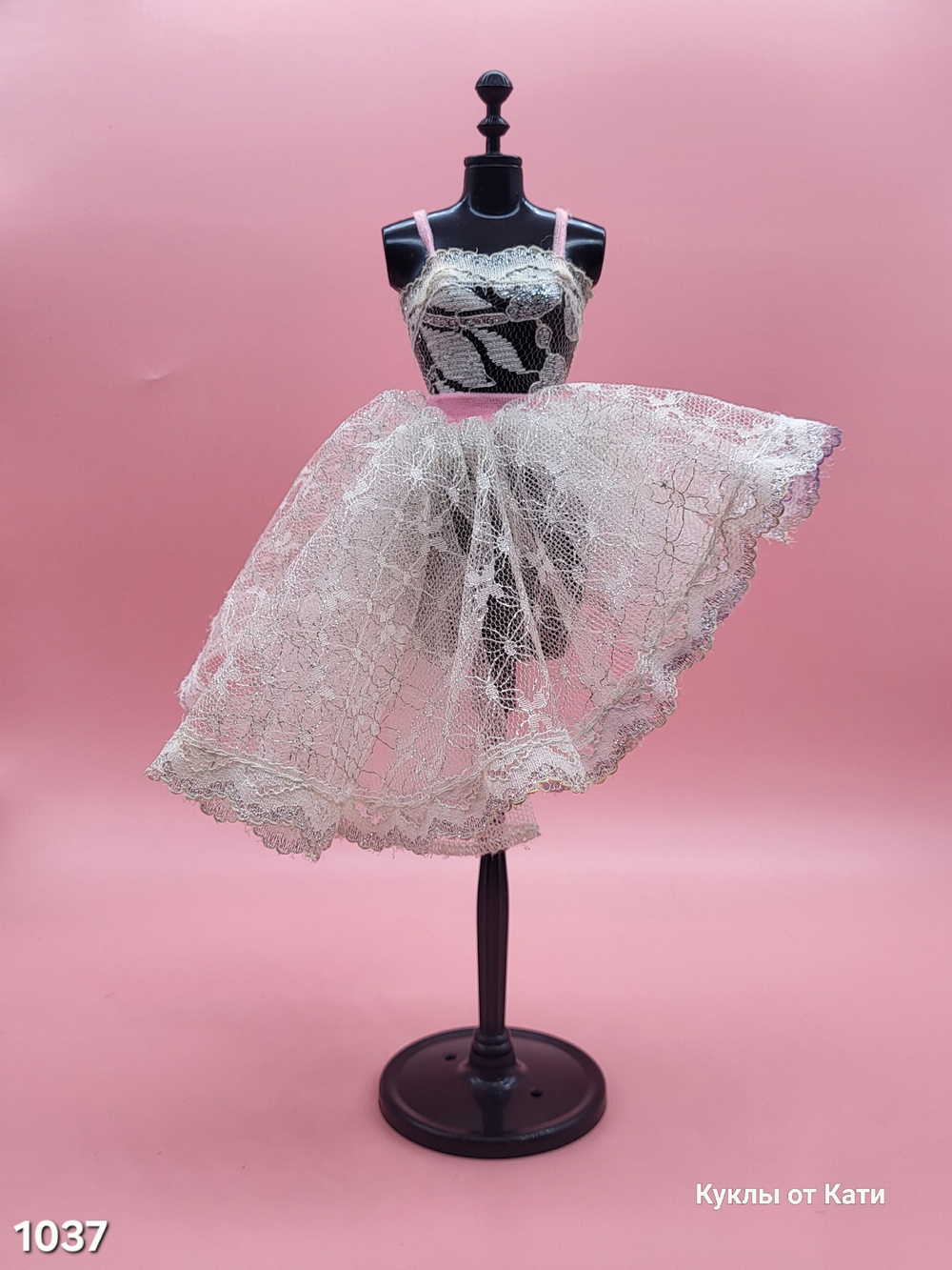 Одежда для куклы Барби винтаж платье 1037