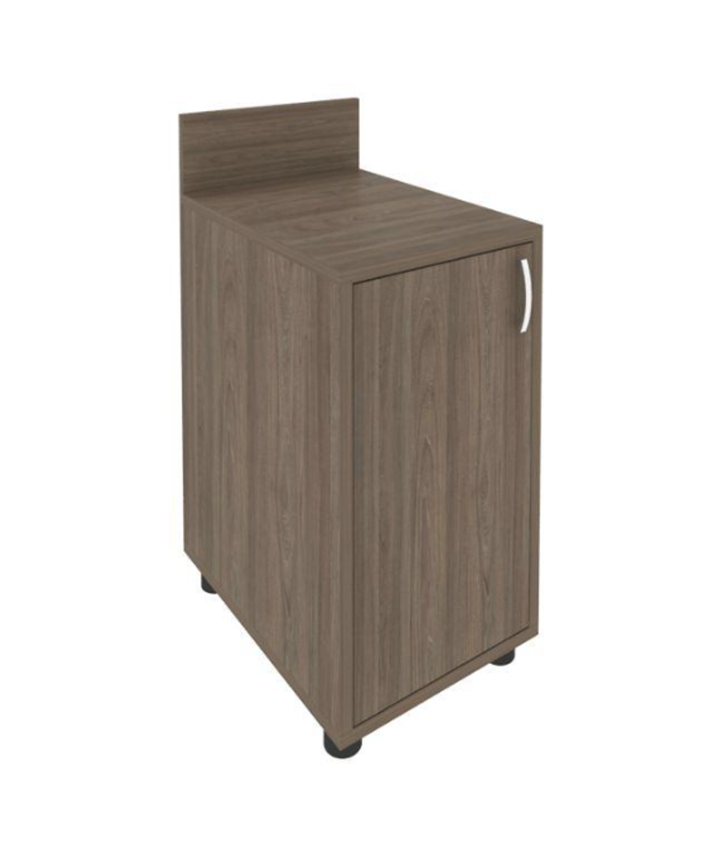 Тумба узкая с полкой и бортиком Light С-ТУ-40