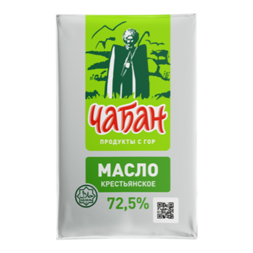 Масло "Чабан" 72,5% 160гр фольга