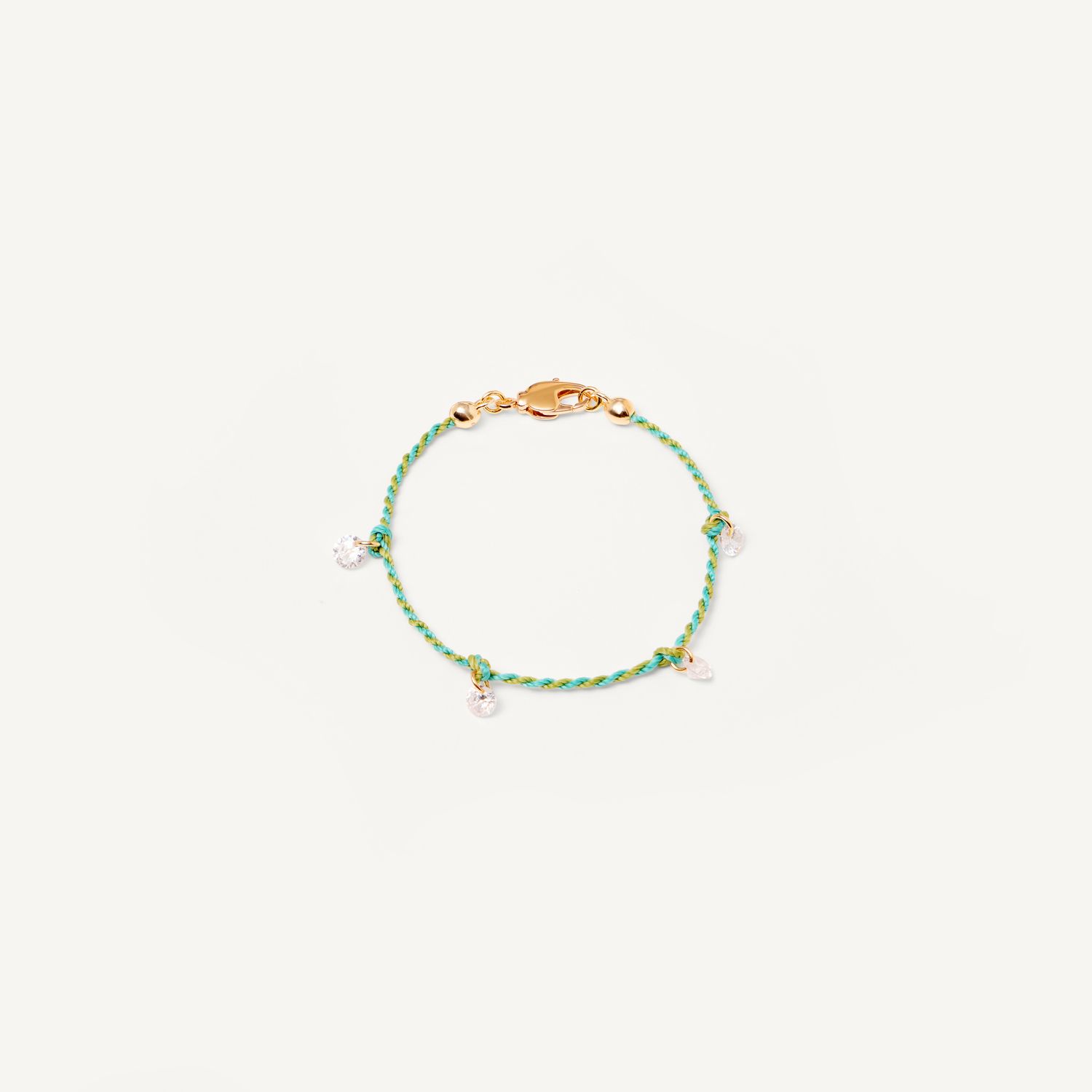 Браслет Your Color Knitted Bracelet - Small Crystal