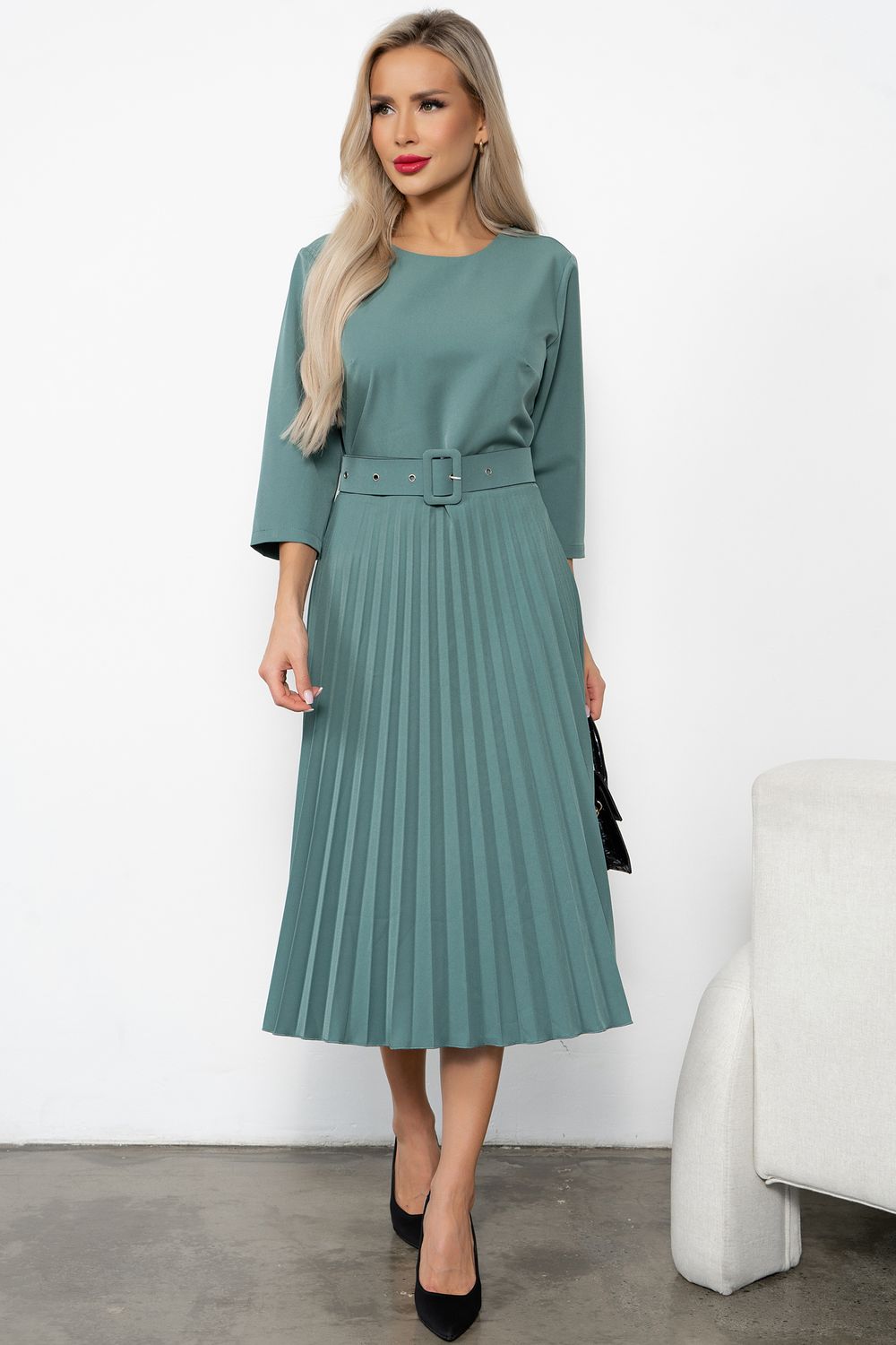 Платья Агния (фисташковый) Р11-1220 Nikol